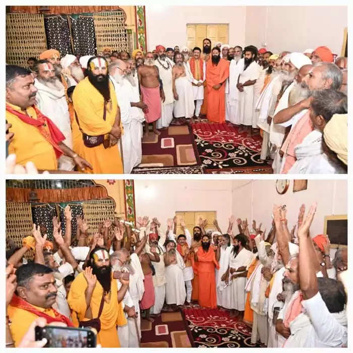 भगवान कामदगिर प्रथम मुखारबिंद से संतो के सानिध्य मे शुरू होगी नारायण की पद यात्रा