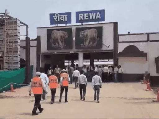 rewa railway station